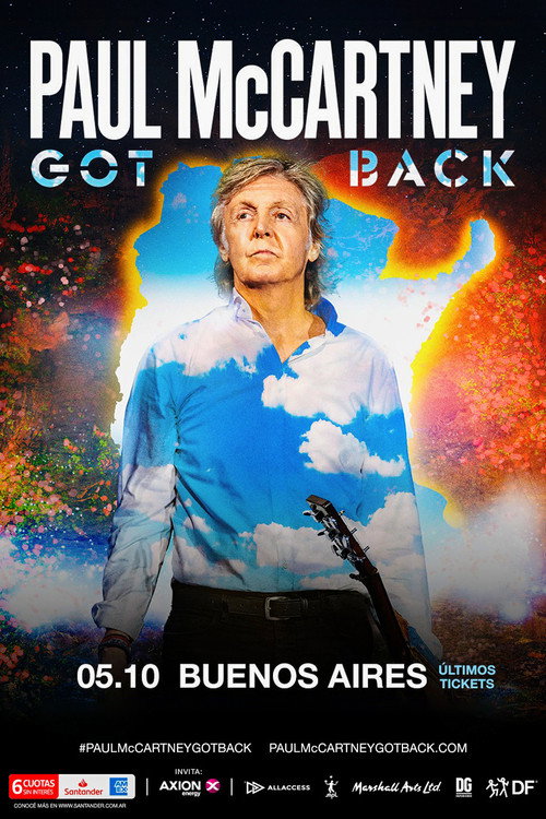 Movie poster for Paul McCartney: Got Back Argentina (2024)