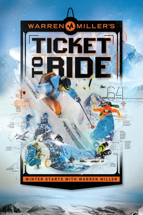 Movie poster for Warren Miller: Ticket to Ride (2014)