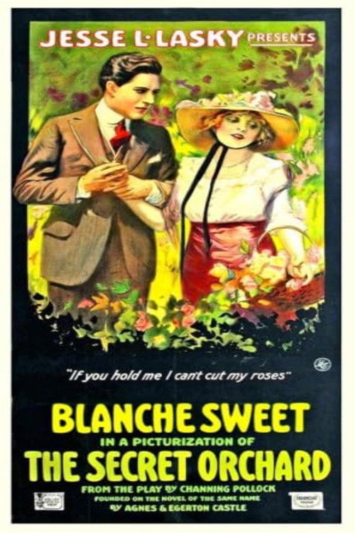 Movie poster for The Secret Orchard (1915)