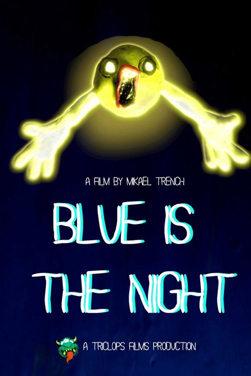 Movie poster for Blue is the Night (2024)