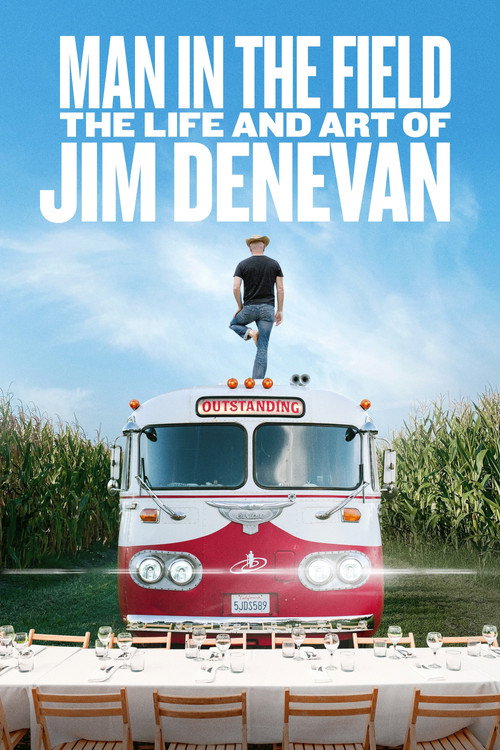 Movie poster for Man in the Field: The Life and Art of Jim Denevan (2021)