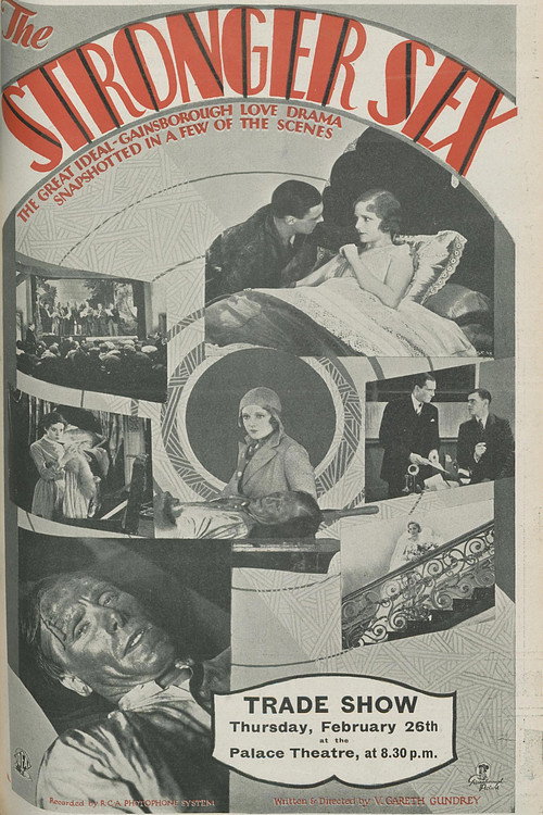 Movie poster for The Stronger Sex (1931)