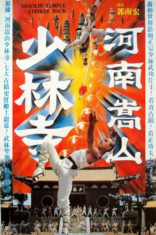 Movie poster for Shaolin Temple Strikes Back (1981)