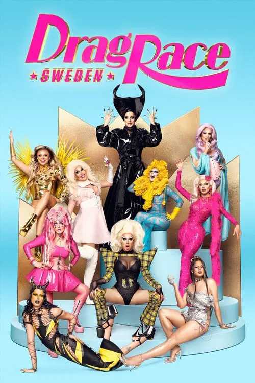Series poster for Drag Race Sweden (2023)