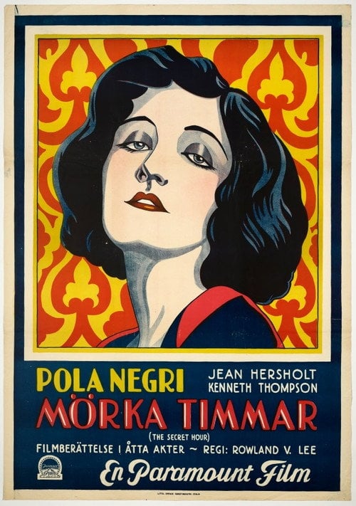 Movie poster for The Secret Hour (1928)