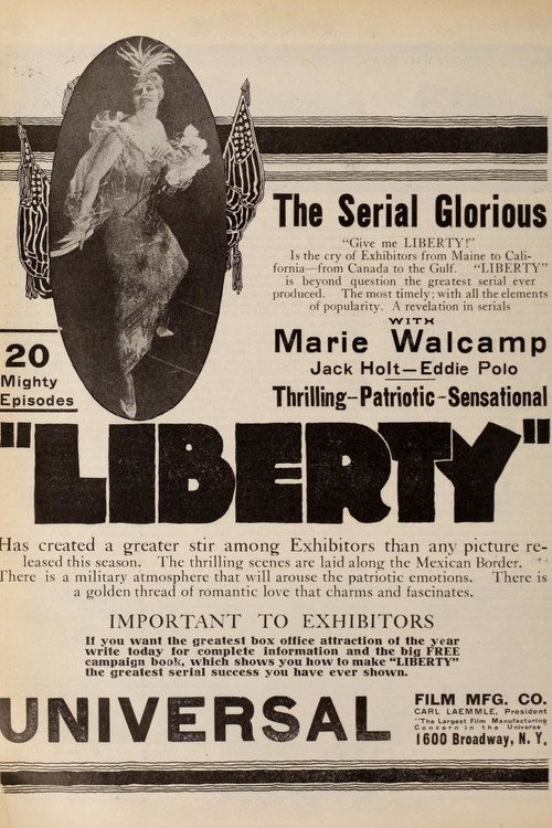 Movie poster for Liberty (1916)