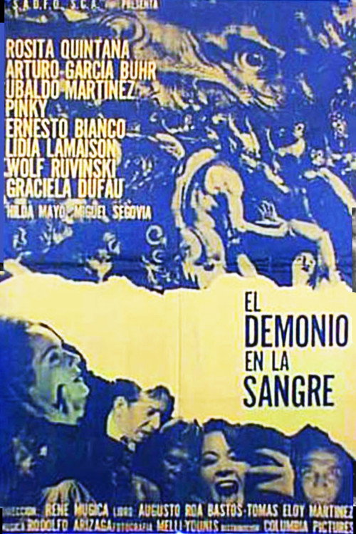 Movie poster for The Devil in the Blood (1964)