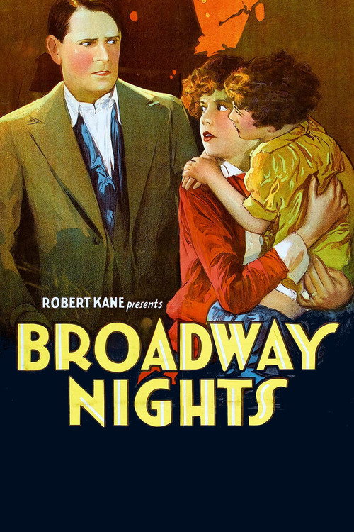 Movie poster for Broadway Nights (1927)