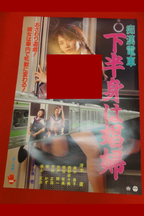Movie poster for Groper Train: The Lower Body is a Prostitute (1993)