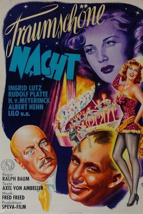 Movie poster for Traumschöne Nacht (1952)