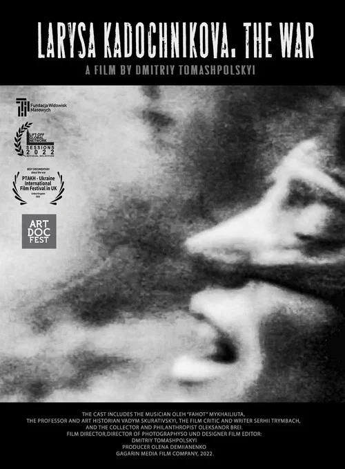 Movie poster for Larysa Kadochnikova. The War (2023)