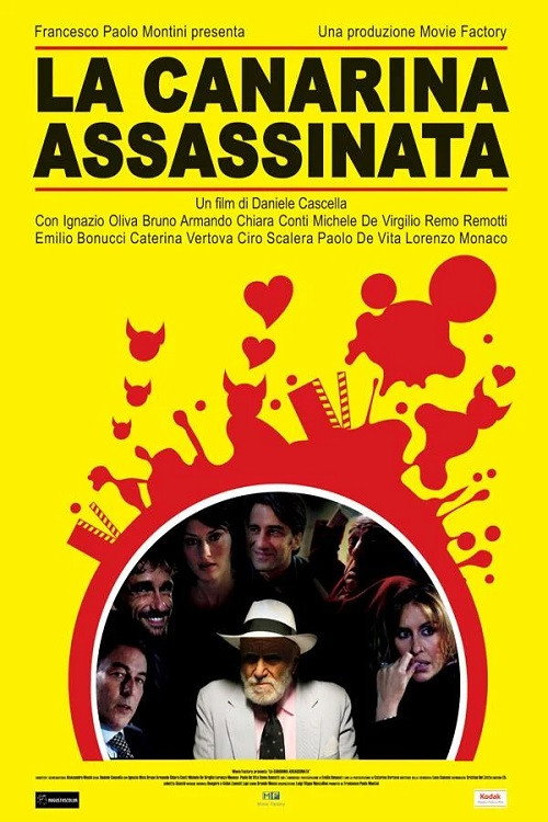Movie poster for La canarina assassinata (2008)