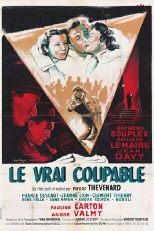 Movie poster for The Real Guilty (1951)