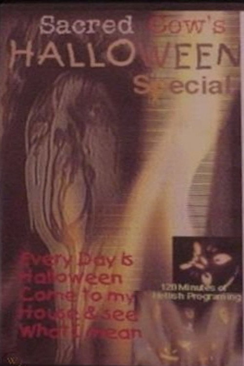 Movie poster for Sacred Cow Halloween Special (1993)