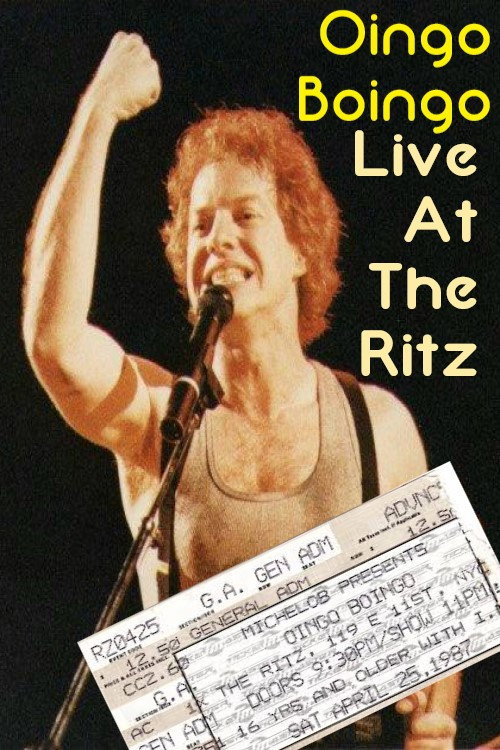 Movie poster for Oingo Boingo: Live at the Ritz (1985)