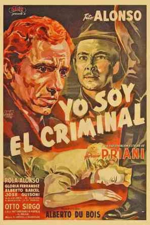 Movie poster for Yo soy el criminal (1954)