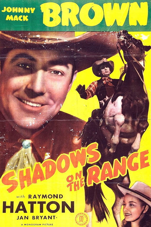 Movie poster for Shadows on the Range (1946)