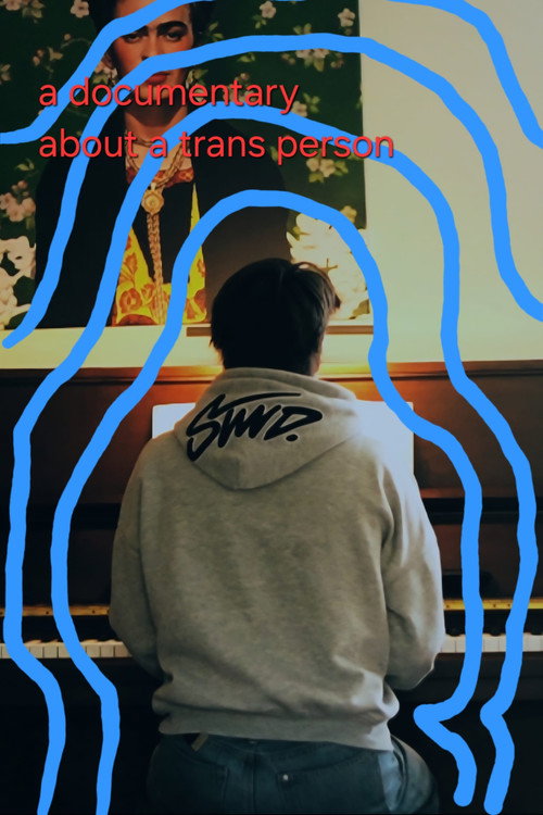 Movie poster for a documentary about a trans person (2025)