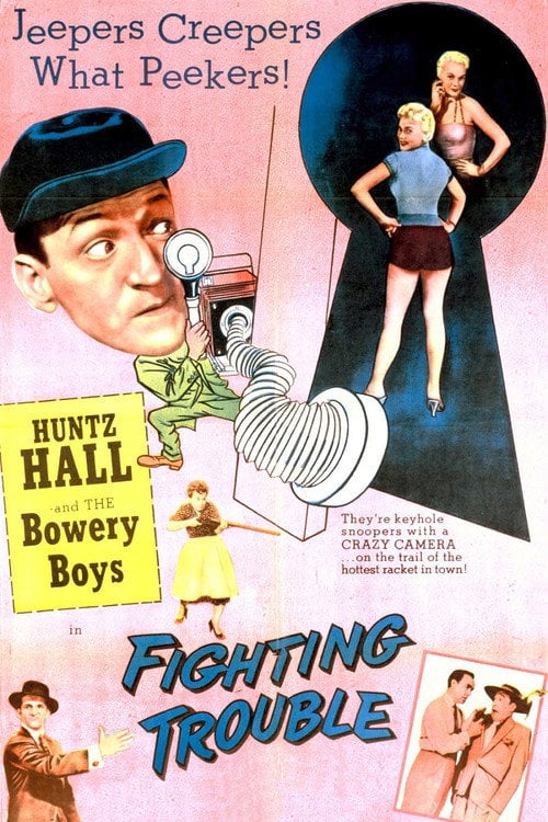 Movie poster for Fighting Trouble (1956)