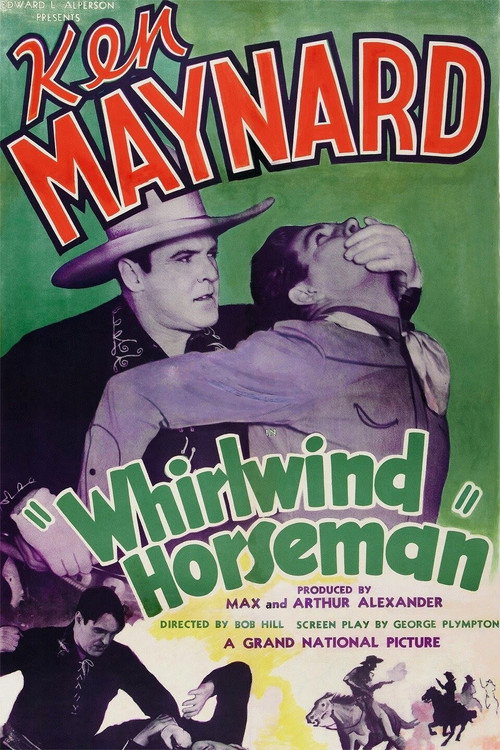 Movie poster for Whirlwind Horseman (1938)