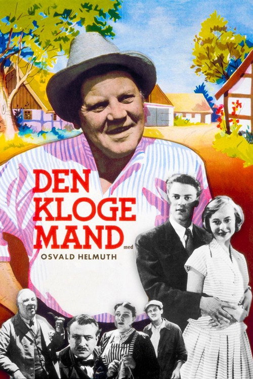 Movie poster for Den kloge mand (1956)