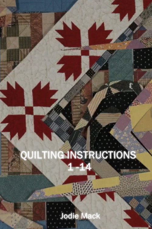 Movie poster for Quilting Instructions: Front/Back (2020)