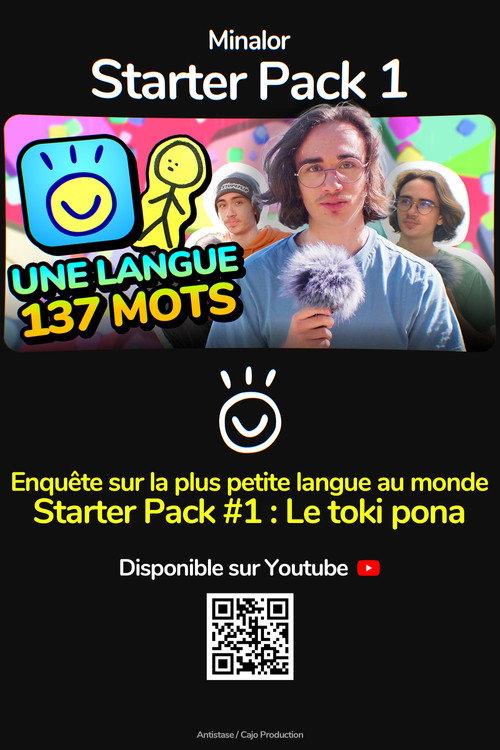 Movie poster for Enquête sur la plus petite langue au monde - Starter Pack #1 : Le toki pona