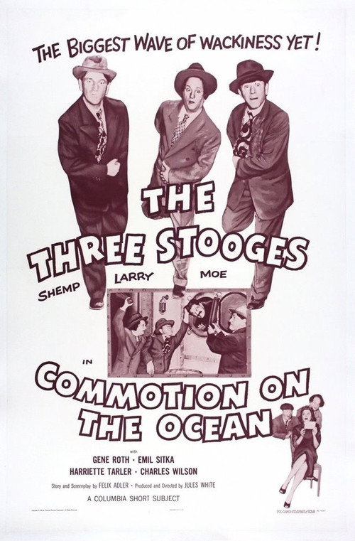 Movie poster for Commotion on the Ocean (1956)
