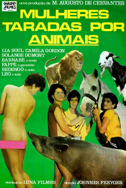 Movie poster for Mulheres Taradas Por Animais (1989)