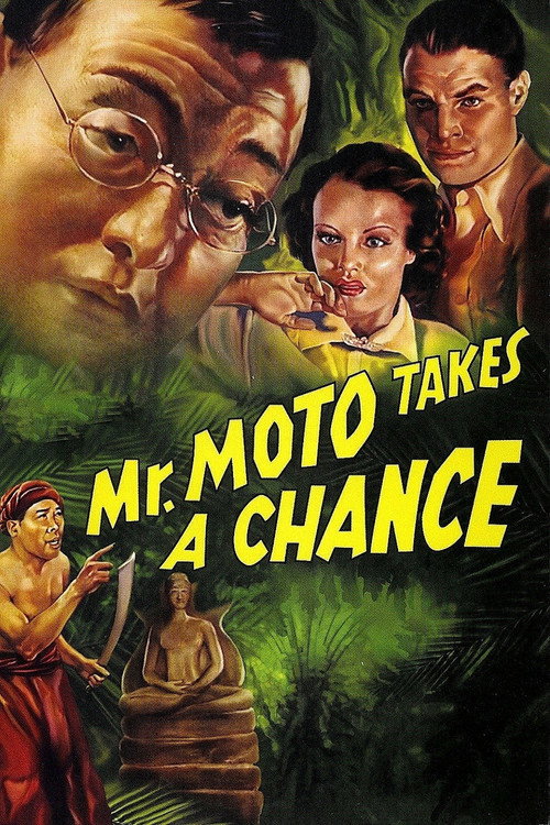 Movie poster for Mr. Moto Takes a Chance (1938)