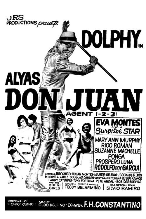 Movie poster for Alyas Don Juan: Agent 1-2-3 (1966)