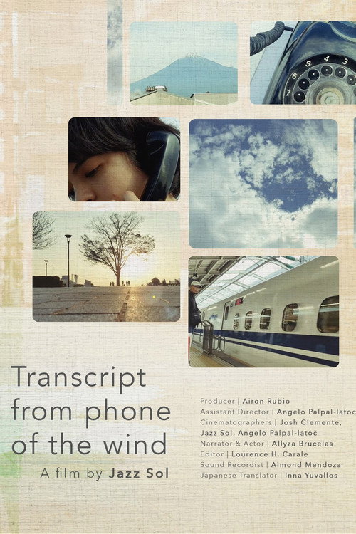 Movie poster for Transcript from Phone of the Wind (2022)