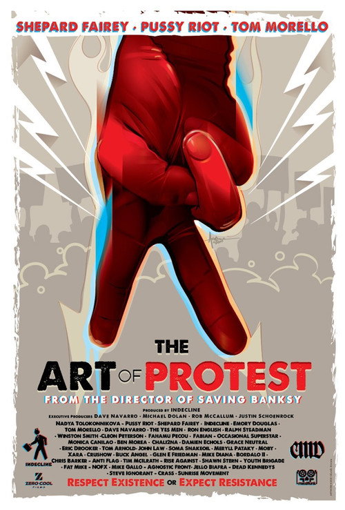 Movie poster for The Art of Protest (2020)