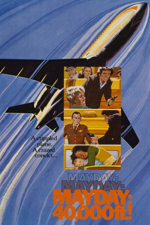 Movie poster for Mayday at 40,000 Feet (1977)