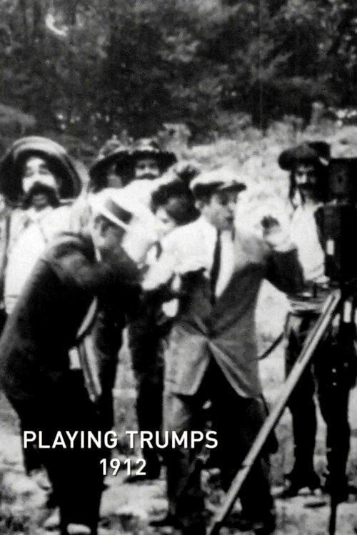 Movie poster for Playing Trumps (1912)