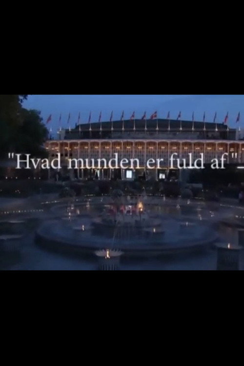 Movie poster for Niels Hausgaard: Hvad munden er fuld af (2009)