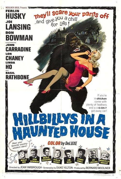 Movie poster for Hillbillys in a Haunted House (1967)