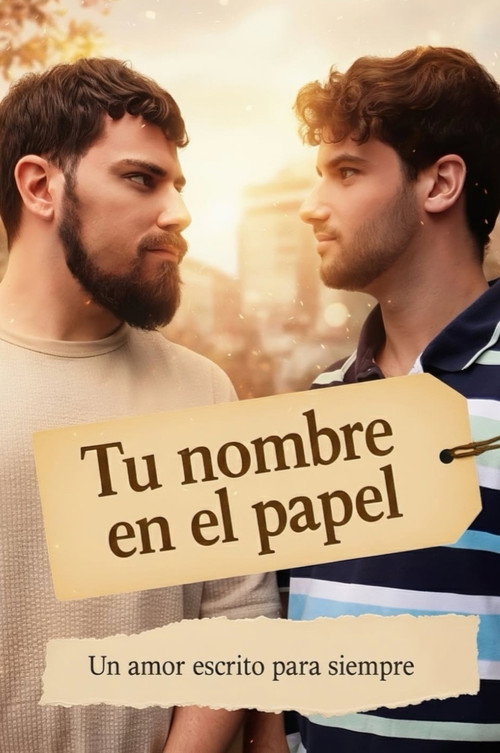 Tu Nombre en el papel poster