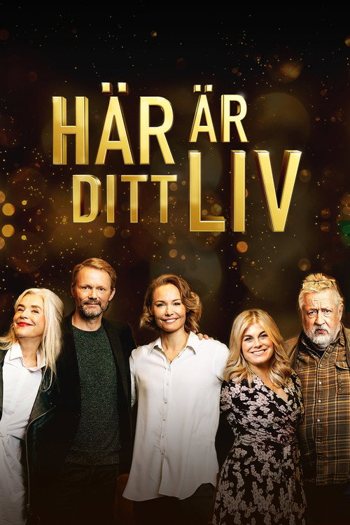 Series poster for Här är ditt liv (2018)