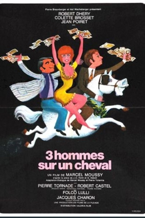 Movie poster for Three Men on a Horse (1969)