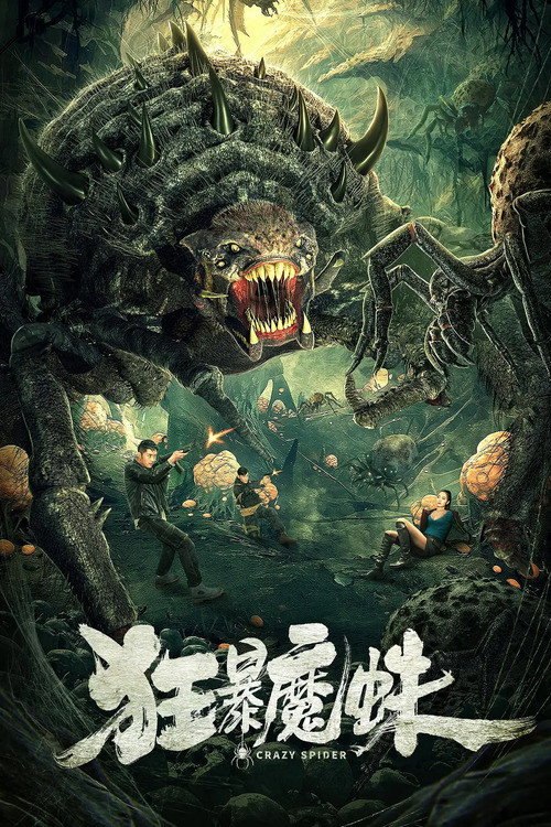 Movie poster for Crazy Spider (2021)