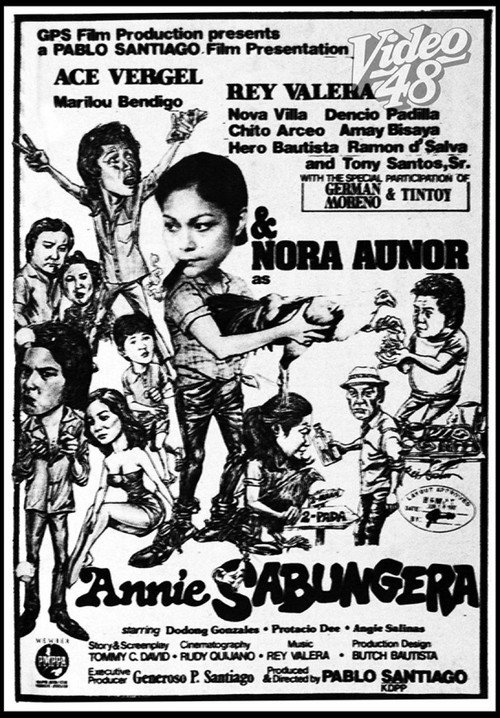 Movie poster for Annie Sabungera (1982)