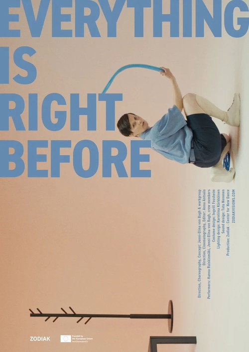 Movie poster for Everything is Right Before (2025)