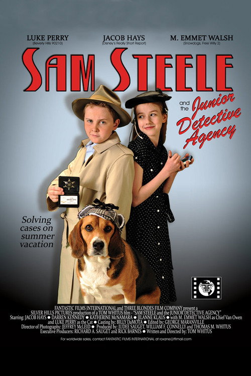 Movie poster for Sam Steele and the Junior Detective Agency (2011)