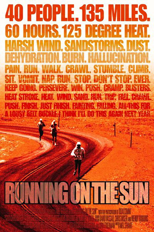 Movie poster for Running on the Sun: The Badwater 135 (2000)