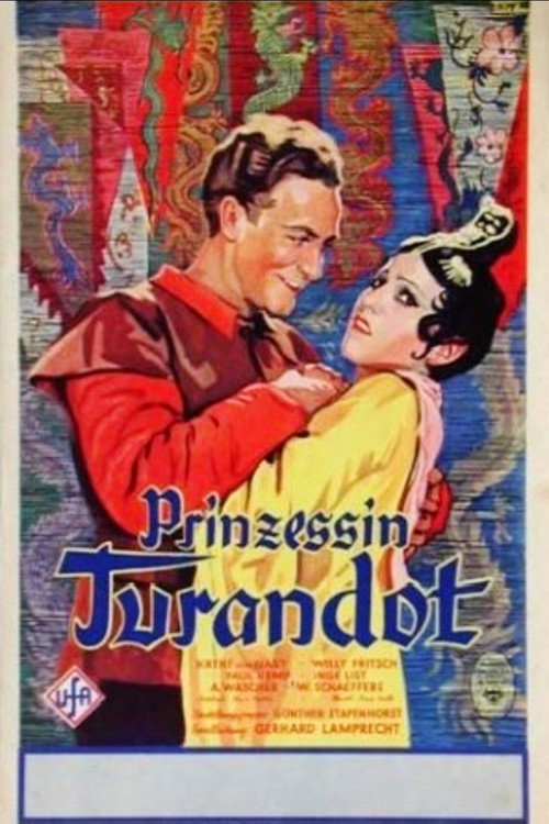 Movie poster for Prinzessin Turandot (1934)