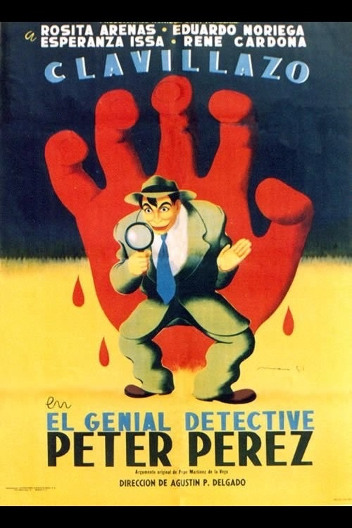 Movie poster for El genial Detective Peter Pérez (1952)