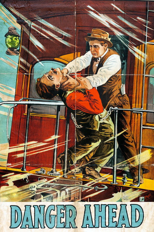 Movie poster for Danger Ahead (1918)
