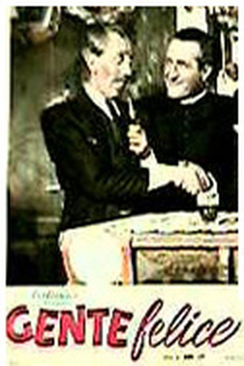 Movie poster for Gente felice (1957)