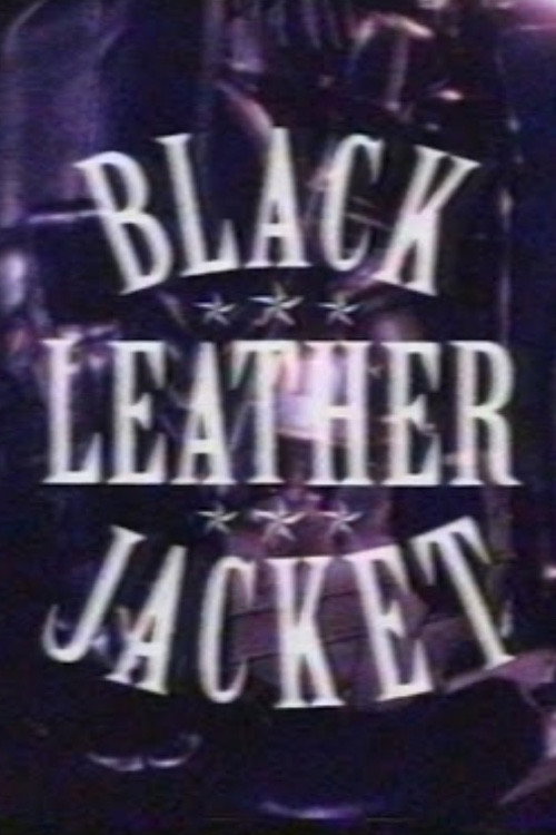 Movie poster for Black Leather Jacket (1989)